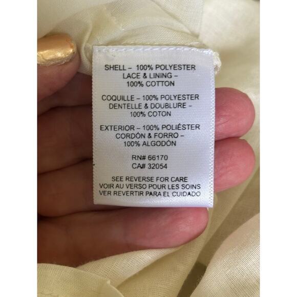 Verb Pallavi Singhee Josephine dress, cream, XS, cottagecore, romantic, feminine - Picture 7 of 7